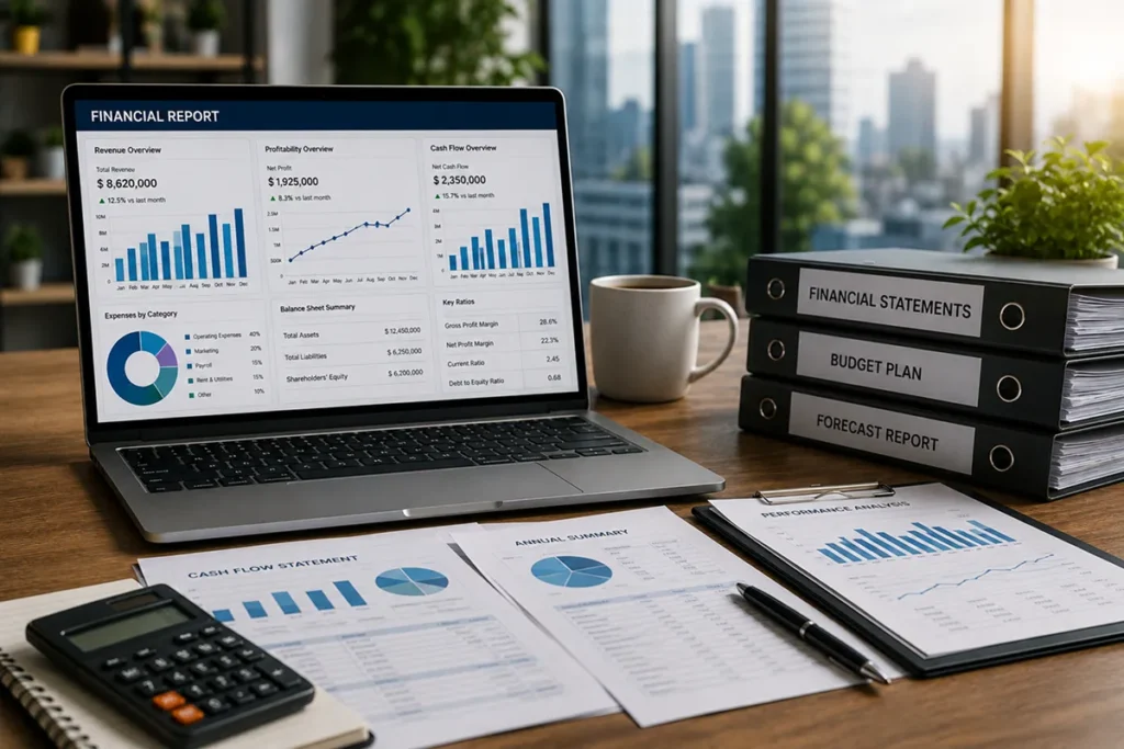 How can financial reporting benefit your business