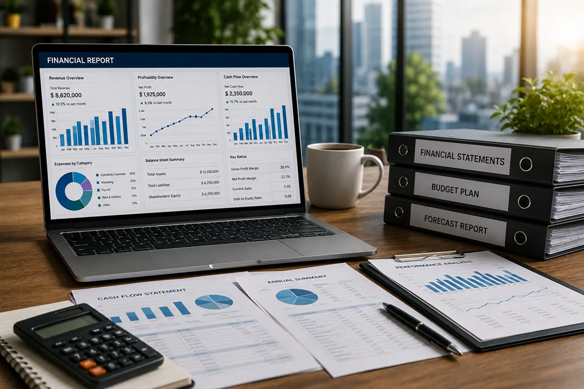 How can financial reporting benefit your business