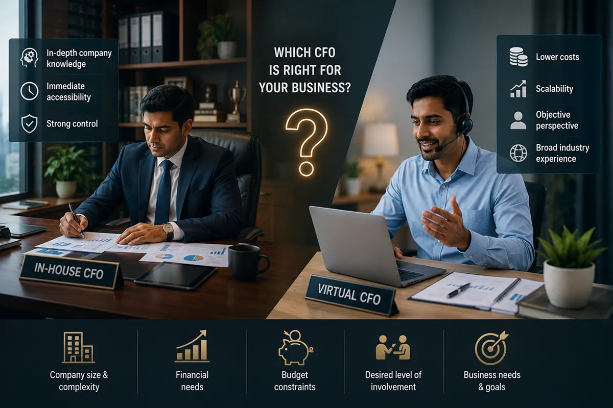 Virtual CFO vs In House CFO Which is Right for Your Business