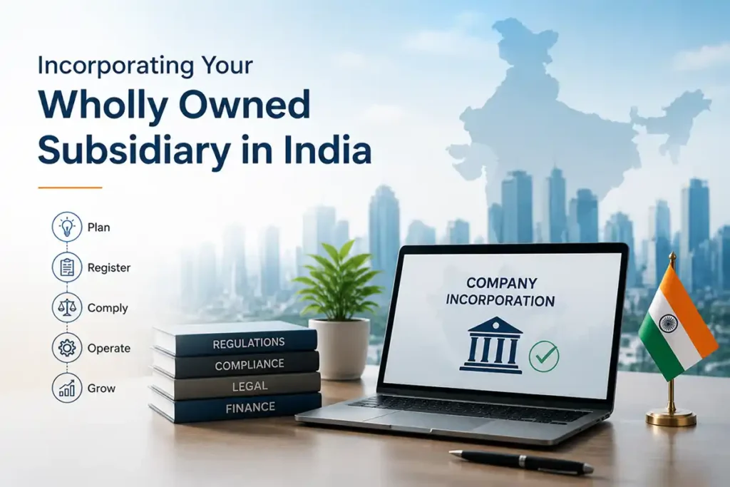 Steps for Incorporation of a Wholly Owned Subsidiary in India