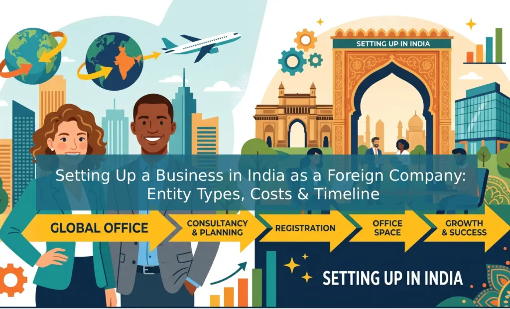 Setting Up a Business in India as a Foreign Company: Entity Types, Costs & Timeline